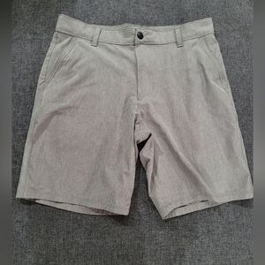 G.H. Bass & Co. Gray Flat Front Shorts Lightweight Design